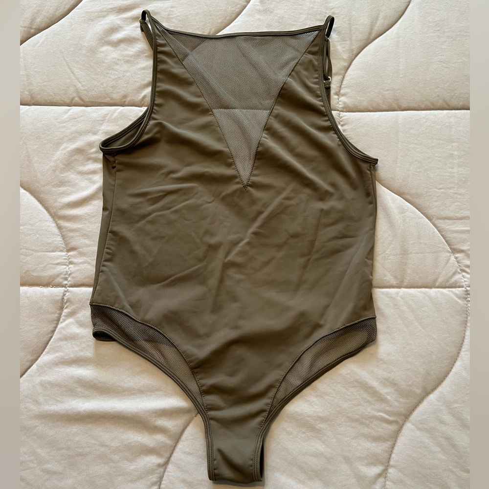 Women’s Olive Green Bodysuit